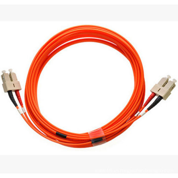 LC / LC 3m 62.5 / 125um mm Cable de conexión de fibra óptica Duplex 3.0mm